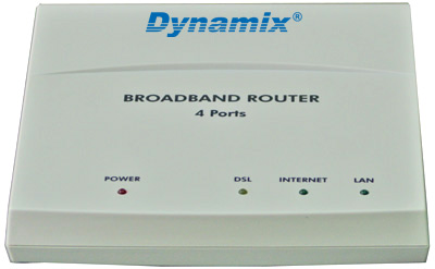  . DYNAMIX Tiger 2Plus (4 LAN) -   ADSL2+  /   4 Ethernet 