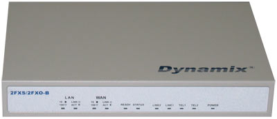 VoIP : Dynamix DW 2 FXS/2 FXO/S/H